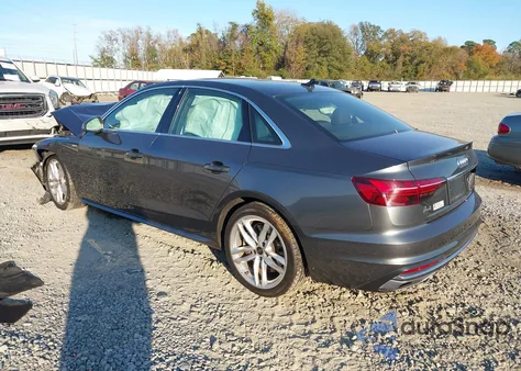 2023 Audi A4 Premium Plus 45 Tfsi S Line Quattro S Tronic из США, поврежденный, VIN WAUEAAF4XPN005557